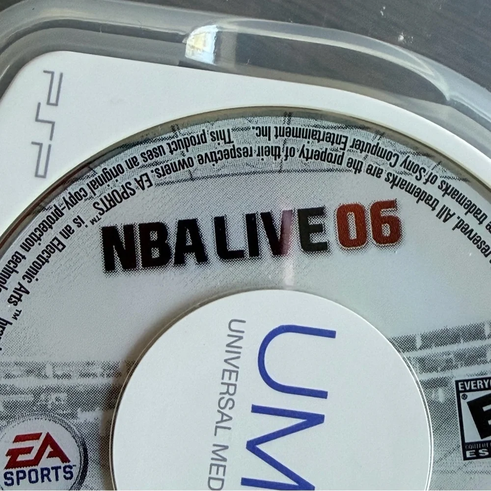 NBA Live 06 vintage PSP basketball game